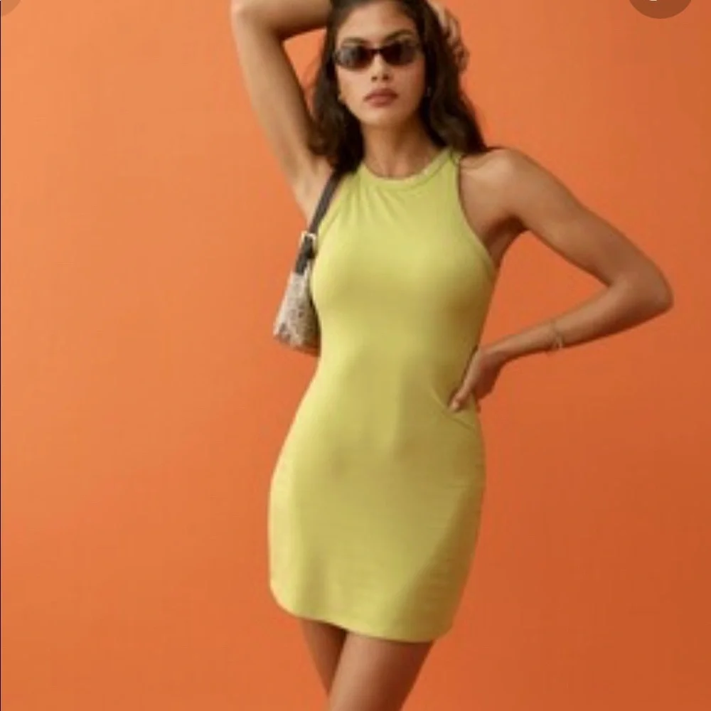 NWOT Reformation Denali Dress in Ladies Room(other pic is to show shape/style… - Picture 2 of 7